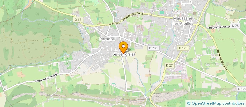 localisation de l'entreprise DES MARAIS  SAINT-ETIENNE-DU-GRES