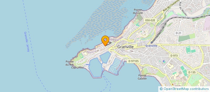 localisation de l'entreprise DES MARCHES à GRANVILLE