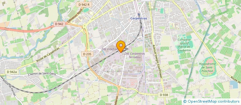 localisation de l'entreprise DES MARCHES  CARPENTRAS