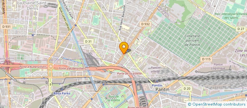 localisation de l'entreprise DES MARQUES TOI  AUBERVILLIERS