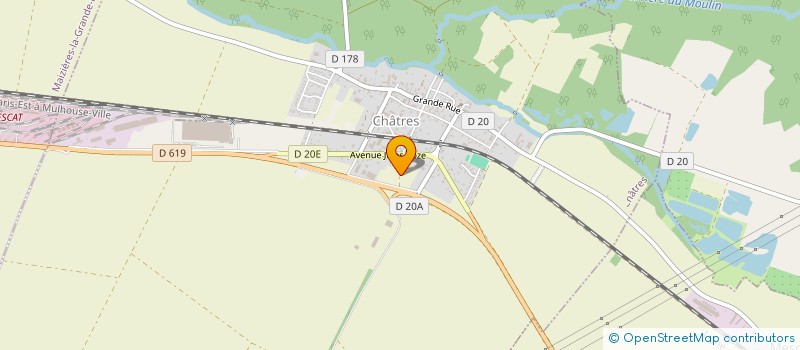 localisation de l'entreprise DES MARRONNIERS à CHATRES