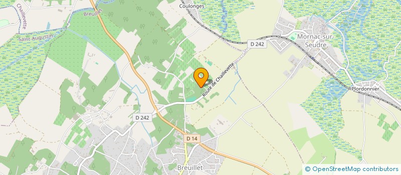localisation de l'entreprise DES MATHINES à BREUILLET