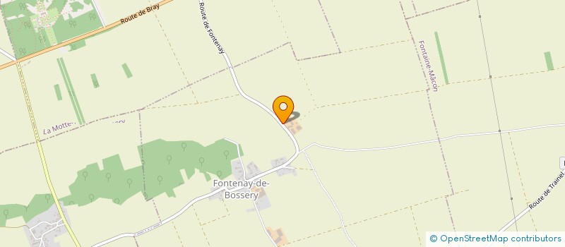 localisation de l'entreprise DES MATHURINS à FONTENAY-DE-BOSSERY