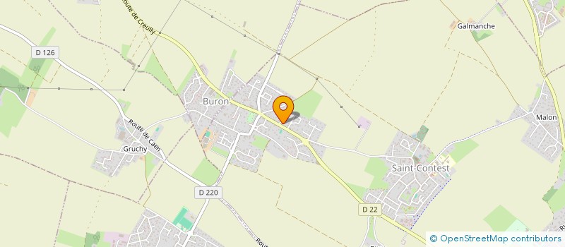 localisation de l'entreprise DES MEDECINS DE BURON  SAINT-CONTEST