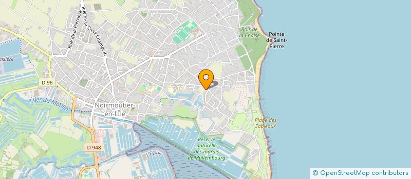 localisation de l'entreprise DES MEDECINS DE L ILE DE NOIRMOUTIER à NOIRMOUTIER-EN-L'ILE