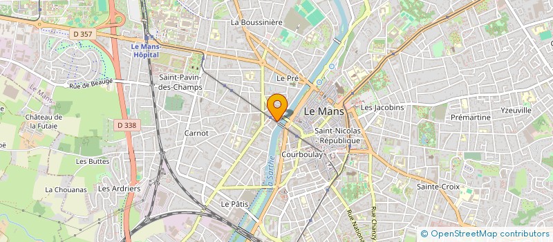 localisation de l'entreprise DES METIERS POUR ADMINISTRER ET GERER à LE MANS