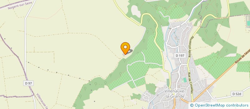 localisation de l'entreprise DES MIGNONS  VILLENAUXE-LA-GRANDE