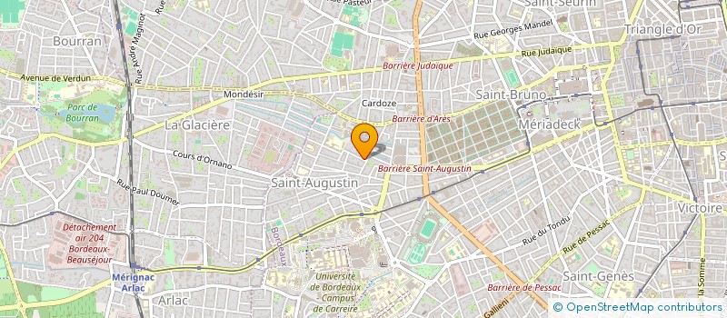 localisation de l'entreprise DES MILLIONS D'AUTRES  BORDEAUX