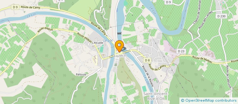 localisation de l'entreprise DES MIMOSAS  LUZECH