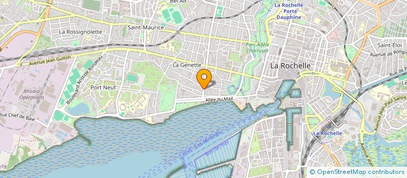 localisation de l'entreprise DES MIMOSAS  LA ROCHELLE