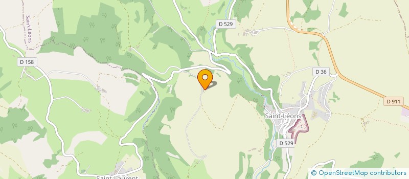 localisation de l'entreprise DES MINOTS  SAINT-LEONS
