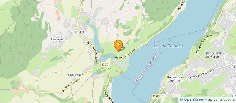 localisation de l'entreprise DES MIRABELLES  VAL-DE-VIRIEU