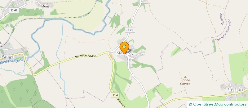 localisation de l'entreprise DES MOISSONS  MAIZEROY