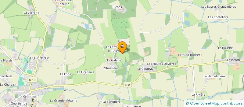 localisation de l'entreprise DES MOLLETS  LOIREAUXENCE