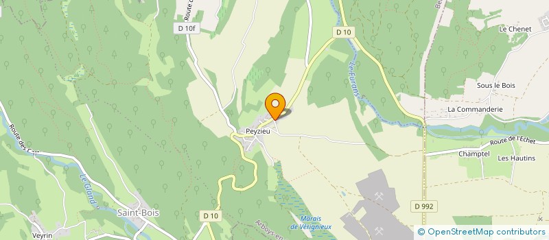 localisation de l'entreprise DES MOLOTTES à ARBOYS EN BUGEY