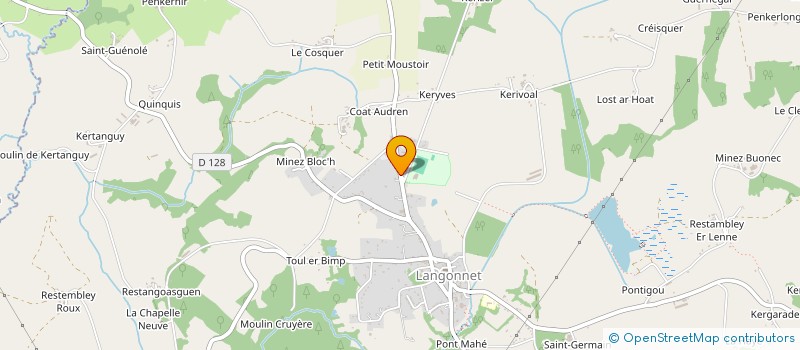 localisation de l'entreprise DES MONTAGNES NOIRES à LANGONNET