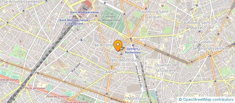 localisation de l'entreprise DES MONTS DE MARNE  PARIS