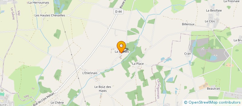 localisation de l'entreprise DES MORINIERES à VAY