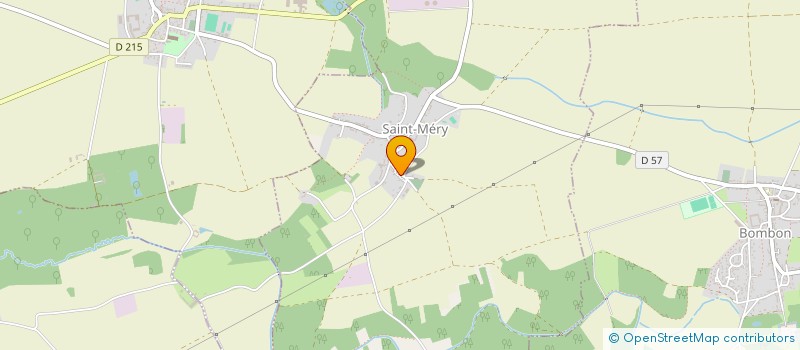 localisation de l'entreprise DES MORTIERS  SAINT-MERY