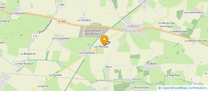 localisation de l'entreprise DES MOSSAIS à MOUZEIL