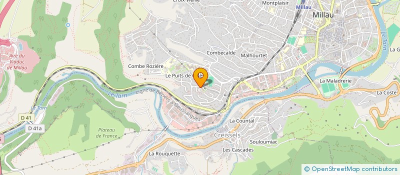 localisation de l'entreprise DES MOTS D'OU ? à MILLAU