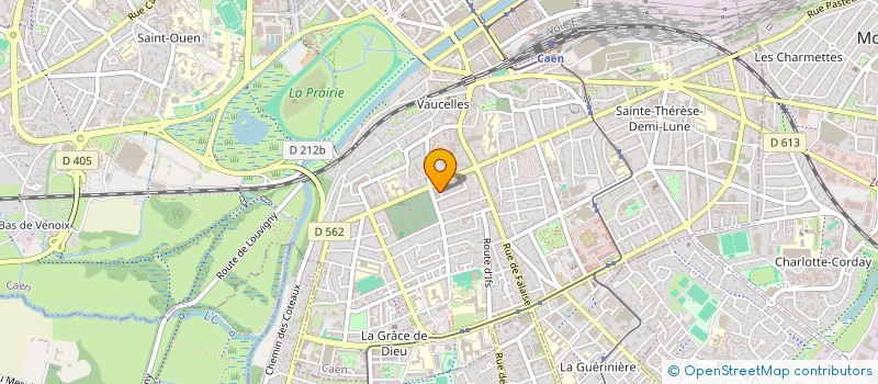 localisation de l'entreprise DES MOTS POUR LE DIRE à CAEN