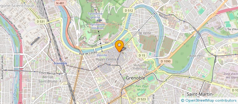 localisation de l'entreprise DES MOTS POUR SE DIRE  GRENOBLE