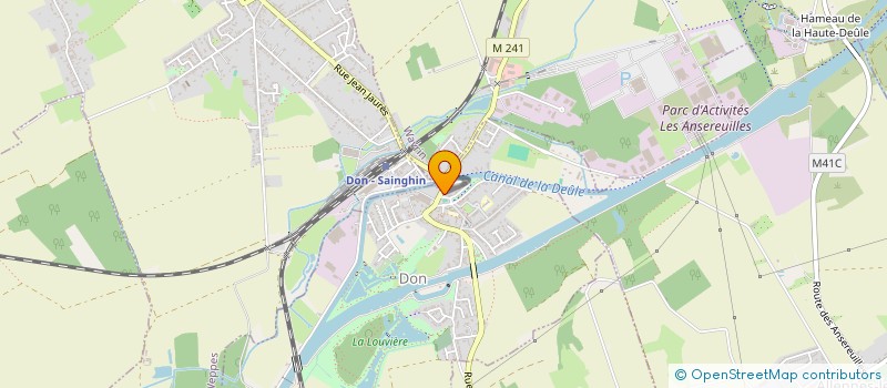 localisation de l'entreprise DES MOUETTES à DON