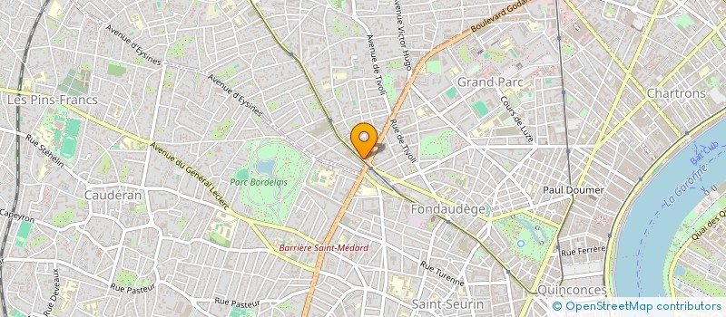 localisation de l'entreprise DES MOULINES à LE BOUSCAT