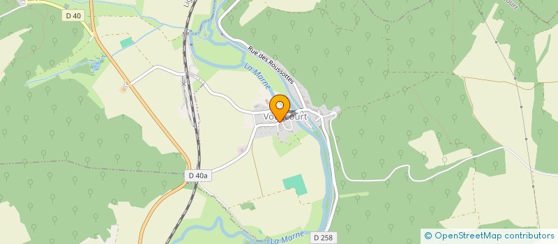 localisation de l'entreprise DES MOULINIERES à VOUECOURT