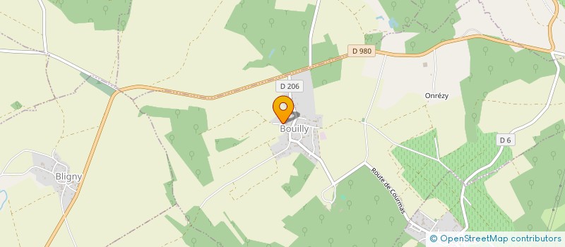 localisation de l'entreprise DES MOUTIERS à BOUILLY