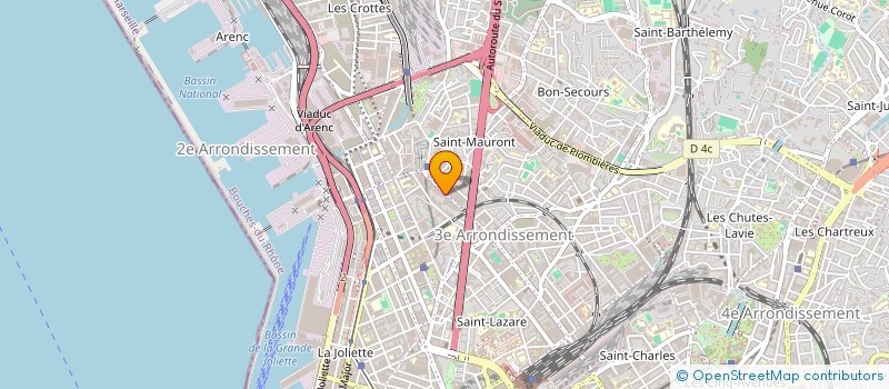 localisation de l'entreprise DES MUSULMANS DE BOULEVARD NATIONAL à MARSEILLE