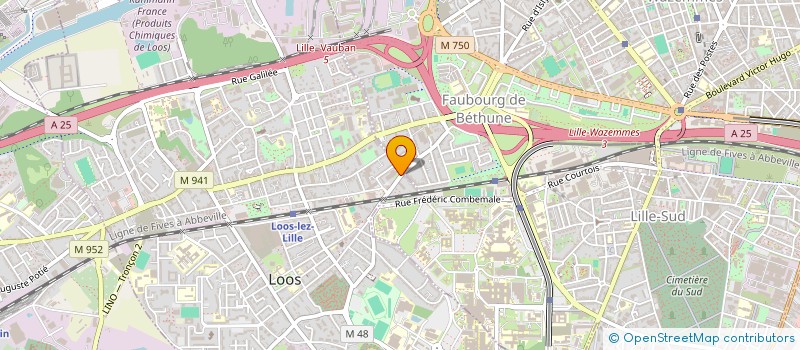 localisation de l'entreprise DES NATTES VERTES  LOOS