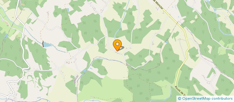 localisation de l'entreprise DES NAUDARS  VAISSAC