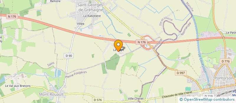 localisation de l'entreprise DES NOEL  SAINT-GEORGES-DE-GREHAIGNE