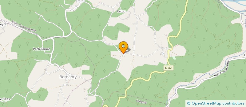 localisation de l'entreprise DES NOUILLES ENCORE  SAINT-CIRQ-LAPOPIE