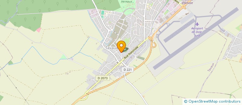 localisation de l'entreprise DES NOYERS BLANCS  TAVAUX