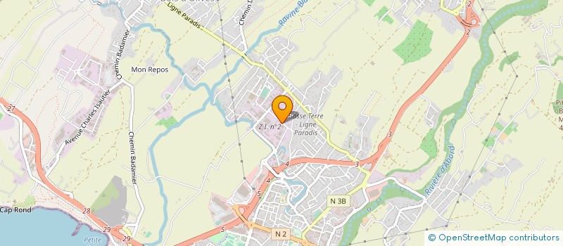 localisation de l'entreprise DES NUITS ET DES LUNES à SAINT-PIERRE