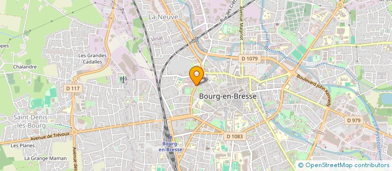 localisation de l'entreprise DES OFFICIERS DE RESERVE DE L'AIN à CEYZERIAT