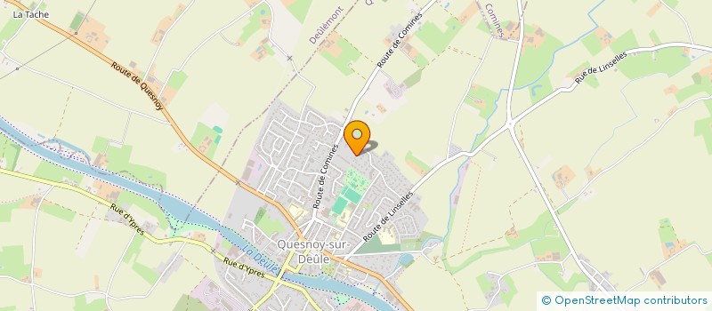 localisation de l'entreprise DES OIES DISPARUES à QUESNOY-SUR-DEULE