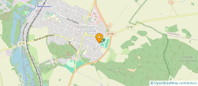 localisation de l'entreprise DES OLIVIERS à BALLANCOURT-SUR-ESSONNE