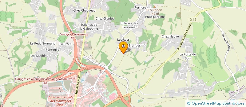 localisation de l'entreprise DES OLIVIERS à CHAMPNIERS