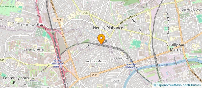 localisation de l'entreprise DES OLIVIERS  LE PERREUX-SUR-MARNE