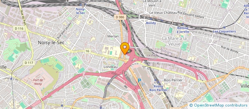 localisation de l'entreprise DES OLIVIERS à NOISY-LE-SEC