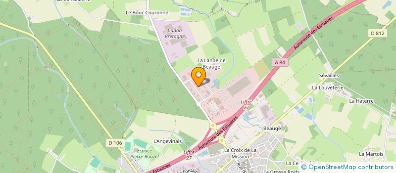 localisation de l'entreprise DES OLIVIERS  LIFFRE