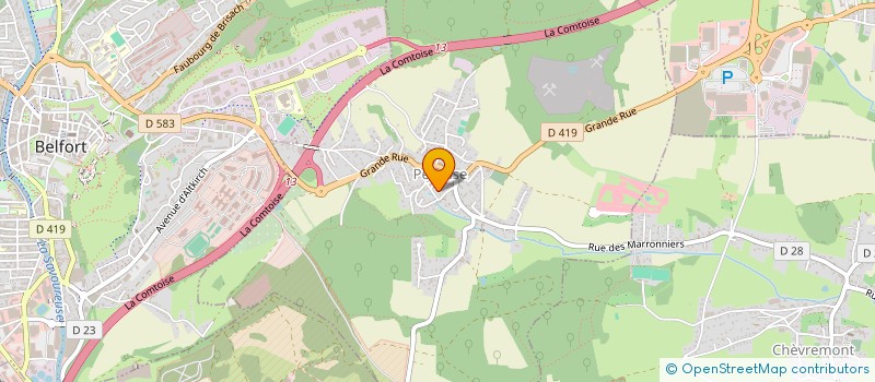 localisation de l'entreprise DES OLIVIERS  PEROUSE