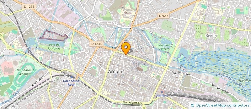 localisation de l'entreprise DES ORFEVRES à AMIENS