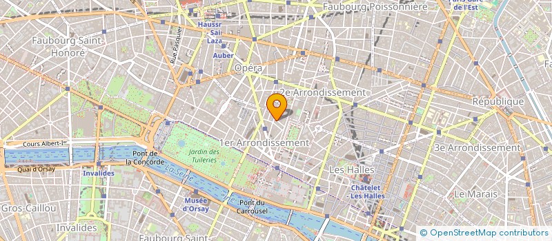 localisation de l'entreprise DES ORIENTS THES  PARIS