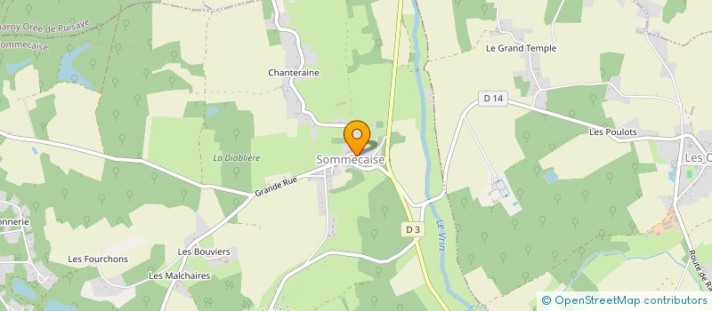 localisation de l'entreprise DES P'TITS PAS A SOM'CAISE  SOMMECAISE