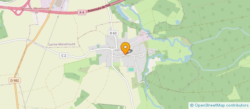 localisation de l'entreprise DES PADADAS  VERRIERES